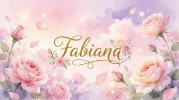 Fabiana horizontal - Rosas de Acuarela Mágica