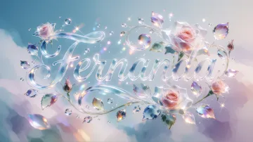 Fernanda horizontal - Cristal Etéreo