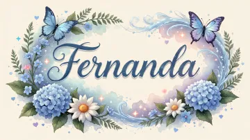 Fernanda horizontal - Magia en Cursiva