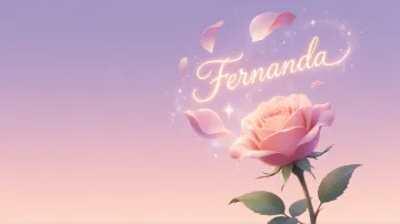 Fernanda horizontal - Rosa Etérea Iluminada