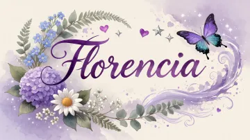 Florencia horizontal - Místico Lila