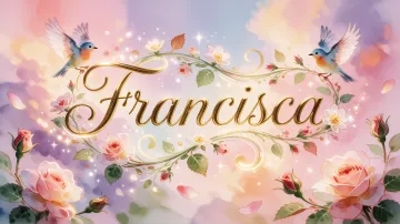 Francisca horizontal - Jardín Mágico Primaveral