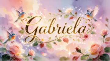Gabriela horizontal - Jardín Mágico Primaveral