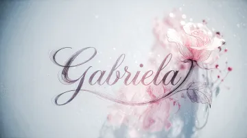 Gabriela horizontal - Rosa Eterna