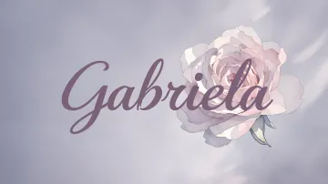 Gabriela horizontal - Elegancia Pastel