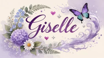 Giselle horizontal - Místico Lila