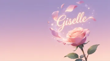 Giselle horizontal - Rosa Etérea Iluminada