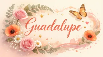 Guadalupe horizontal - Romance Dorado