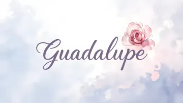 Guadalupe horizontal - Elegancia Pastel