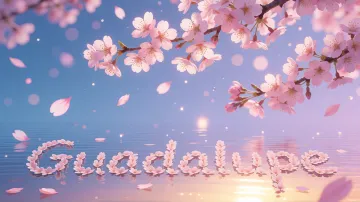 Guadalupe horizontal - Reflejos de Cerezo