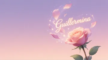 Guillermina horizontal - Rosa Etérea Iluminada