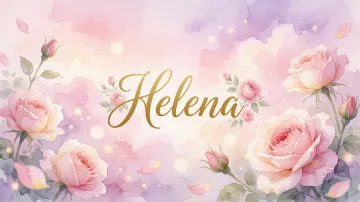 Helena horizontal - Rosas de Acuarela Mágica