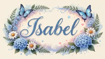 Isabel horizontal - Magia en Cursiva