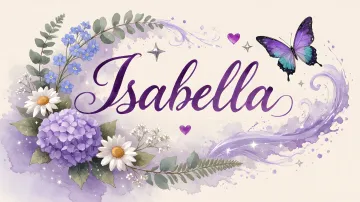 Isabella horizontal - Místico Lila