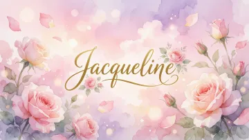Jacqueline horizontal - Rosas de Acuarela Mágica