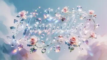 Jacqueline horizontal - Cristal Etéreo