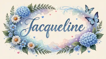 Jacqueline horizontal - Magia en Cursiva