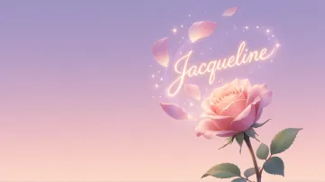 Jacqueline horizontal - Rosa Etérea Iluminada