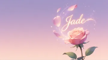 Jade horizontal - Rosa Etérea Iluminada