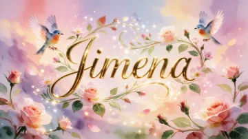 Jimena horizontal - Jardín Mágico Primaveral