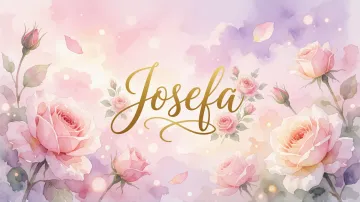 Josefa horizontal - Rosas de Acuarela Mágica