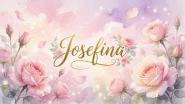 Josefina horizontal - Rosas de Acuarela Mágica