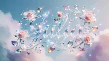 Julia horizontal - Cristal Etéreo