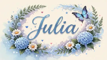 Julia horizontal - Magia en Cursiva