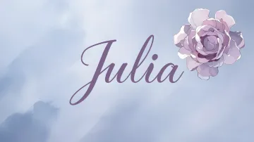 Julia horizontal - Elegancia Pastel