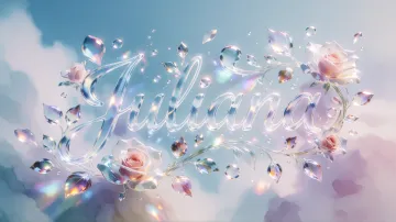 Juliana horizontal - Cristal Etéreo