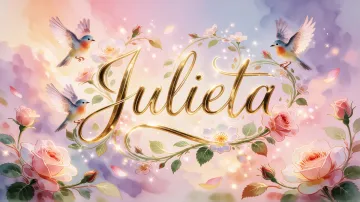 Julieta horizontal - Jardín Mágico Primaveral