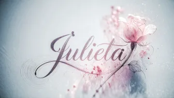 Julieta horizontal - Rosa Eterna