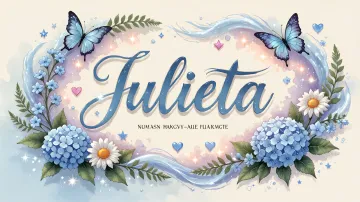 Julieta horizontal - Magia en Cursiva