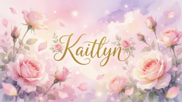 Kaitlyn horizontal - Rosas de Acuarela Mágica