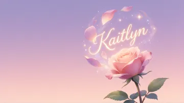 Kaitlyn horizontal - Rosa Etérea Iluminada