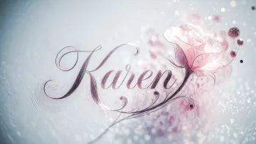 Karen horizontal - Rosa Eterna