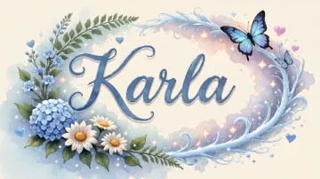Karla horizontal - Magia en Cursiva