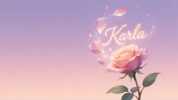 Karla horizontal - Rosa Etérea Iluminada