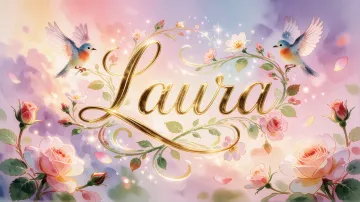Laura horizontal - Jardín Mágico Primaveral