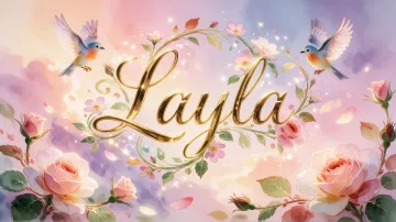 Layla horizontal - Jardín Mágico Primaveral