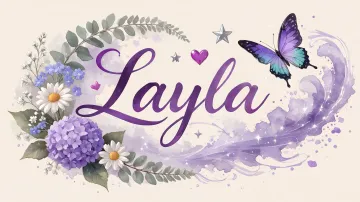 Layla horizontal - Místico Lila