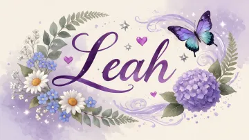 Leah horizontal - Místico Lila