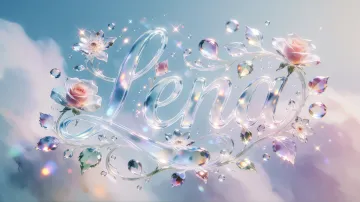 Lena horizontal - Cristal Etéreo