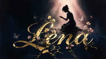 Lena horizontal - Elegancia y Resiliencia de Oro