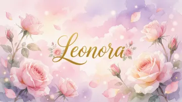 Leonora horizontal - Rosas de Acuarela Mágica