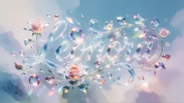 Leonora horizontal - Cristal Etéreo