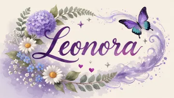 Leonora horizontal - Místico Lila