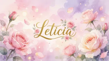 Leticia horizontal - Rosas de Acuarela Mágica