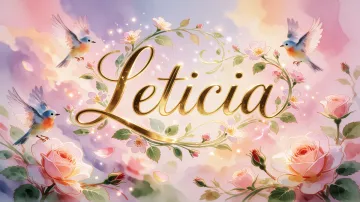 Leticia horizontal - Jardín Mágico Primaveral
