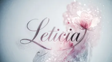 Leticia horizontal - Rosa Eterna